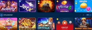 Казино Mostbet Кыргызстан